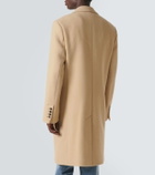 Ami Paris Single-breasted wool coat