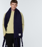 Jil Sander - Oversized mohair-blend scarf