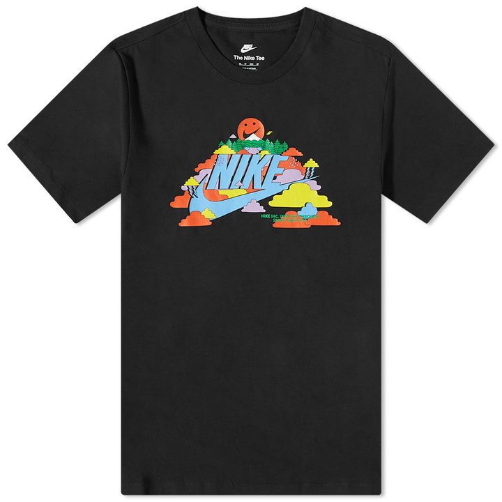 Photo: Nike Men's Clouds T-Shirt in Black