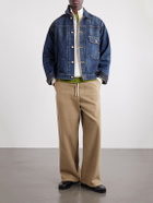 Beams Plus - Digger Distressed Denim Jacket - Blue