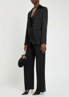 Forte_forte Crepe Trousers Black