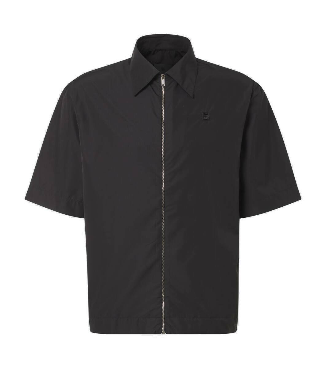 Givenchy White Star Collar Shirt Givenchy