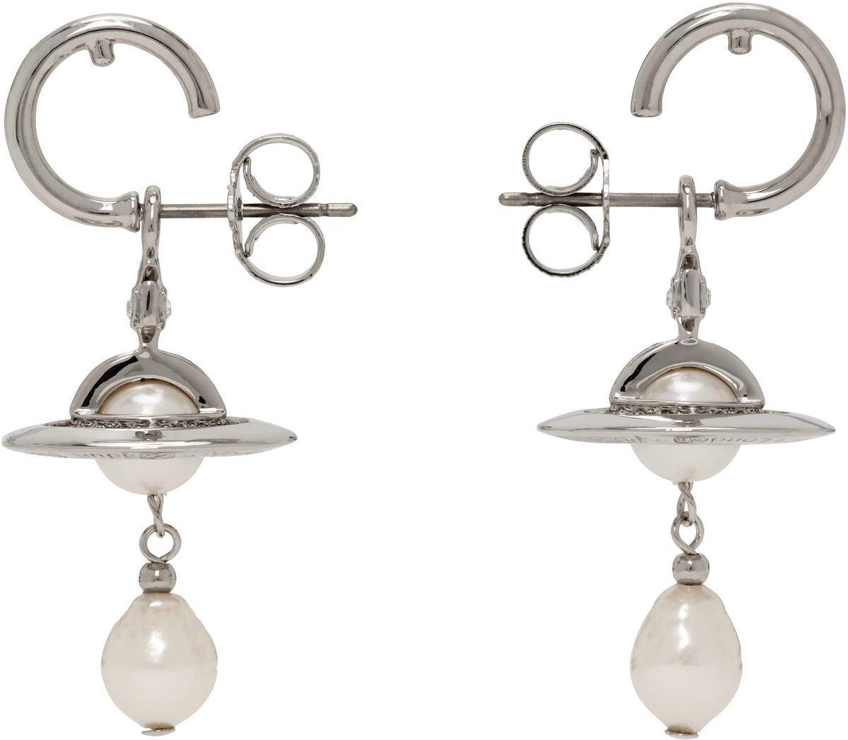 Vivienne Westwood Silver Aleksa Earrings Vivienne Westwood
