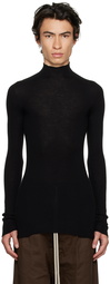 Rick Owens Black Lupetto Sweater