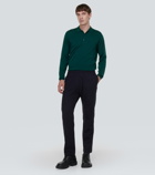 John Smedley Cotswold wool polo sweater