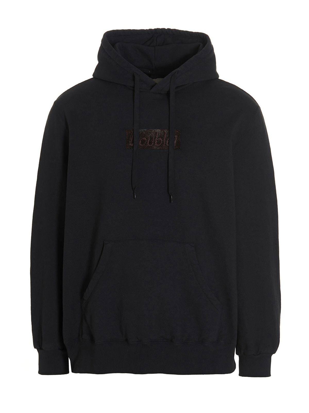 Doublet Black Chaos Embroidery Comfy Hoodie Doublet