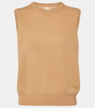 Jardin des Orangers Wool and cashmere sweater vest