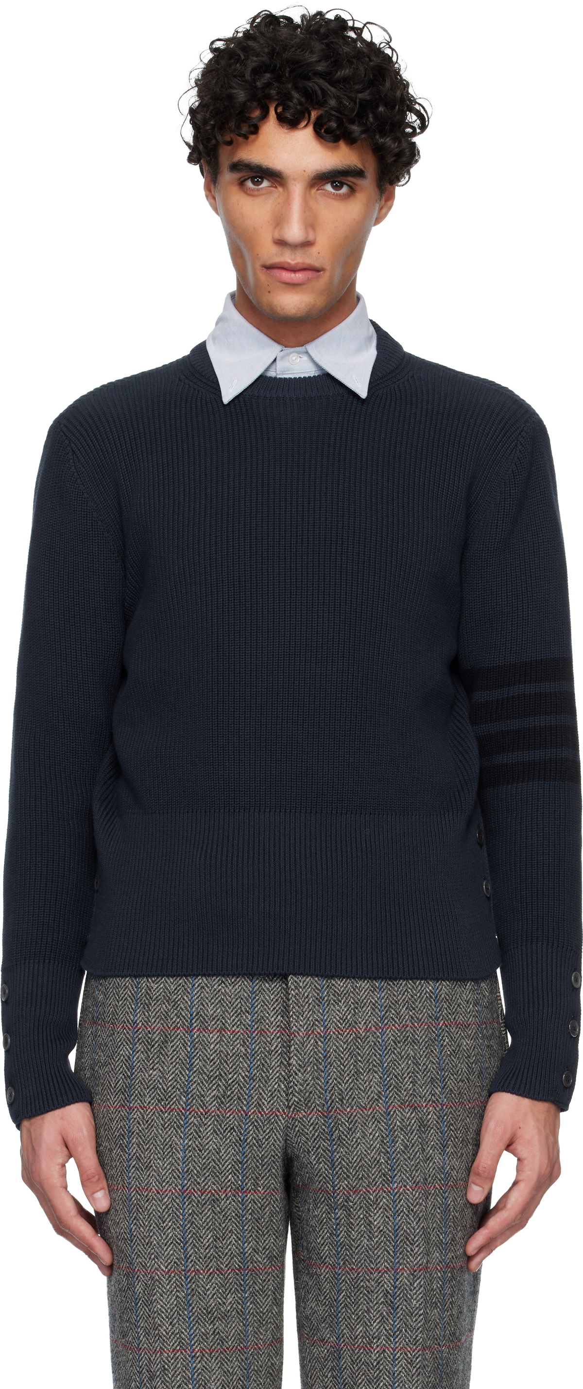 Thom Browne Multicolor Hector 4-Bar Sweater Thom Browne