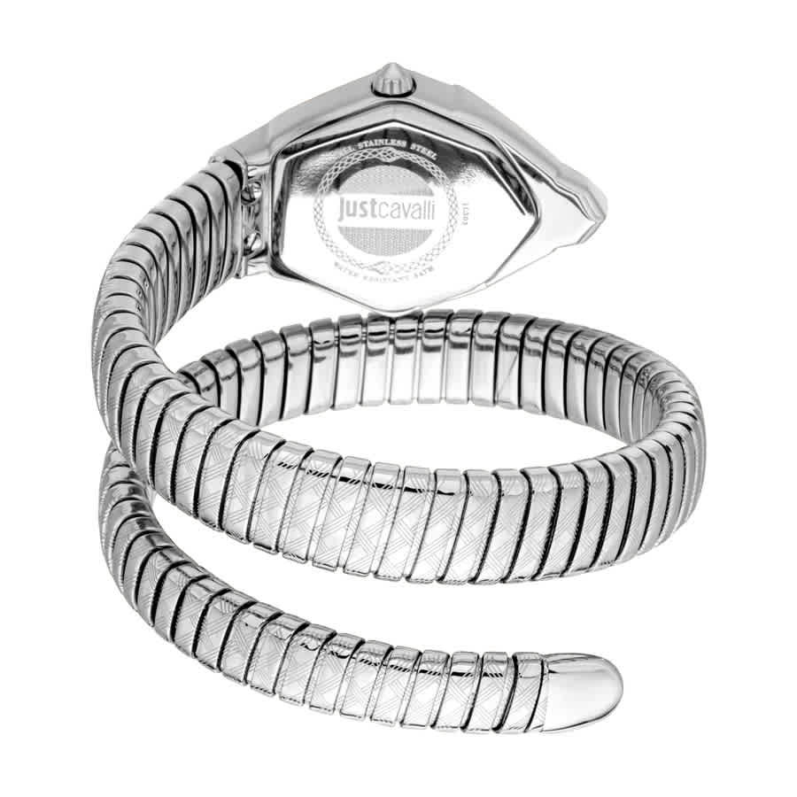 Just Cavalli Fashion Silver-tone Dial Ladies Watch JC1L303M0015
