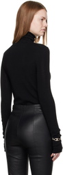 R2W Black Scott Turtleneck