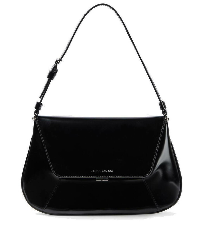 Photo: Amina Muaddi Ami leather shoulder bag