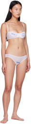 Di Petsa White Wet Script Briefs