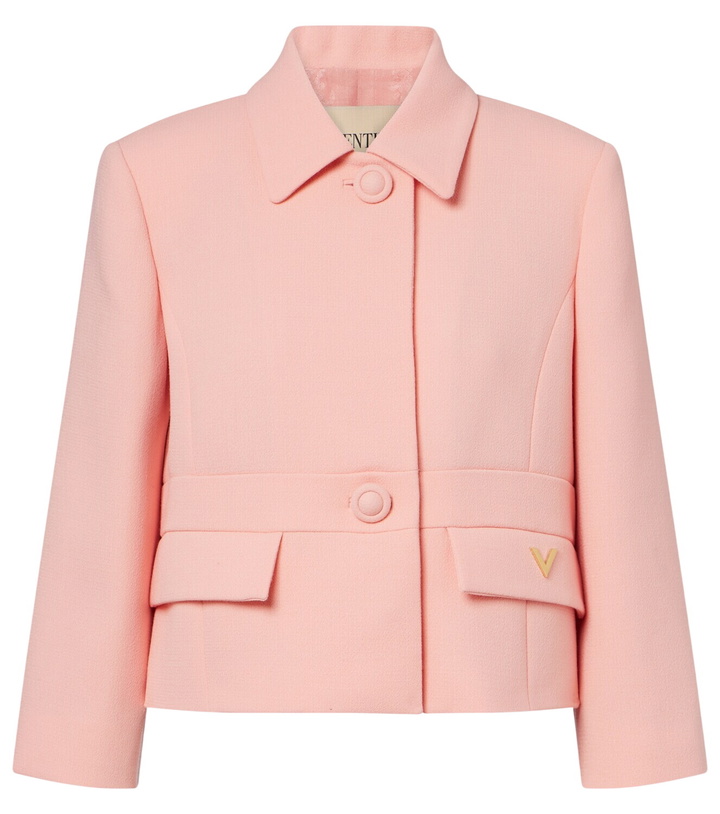 Photo: Valentino VGold virgin wool jacket