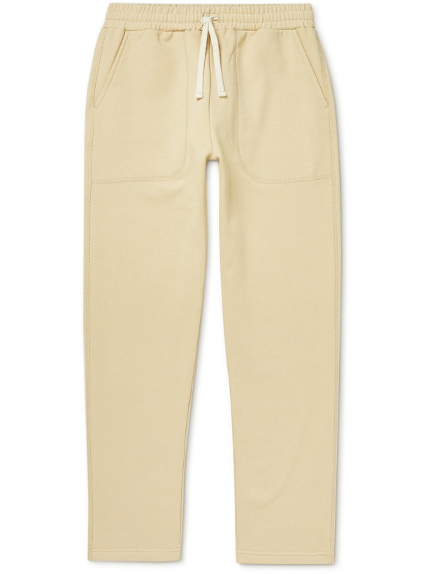 Photo: Norse Projects - Slim-Fit Tapered Cotton-Jersey Sweatpants - Neutrals