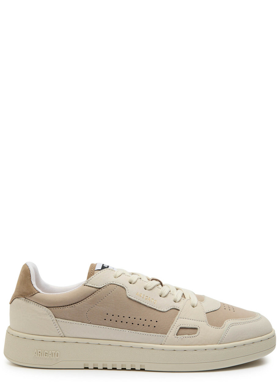 Axel Arigato Dice Lo Panelled Nubuck Sneakers White