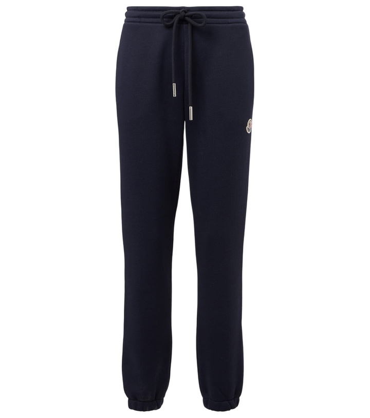 Photo: Moncler Logo cotton-blend sweatpants