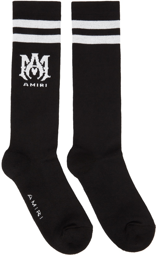 Photo: AMIRI Black MA Athletic Socks