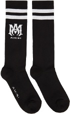 AMIRI Black MA Athletic Socks