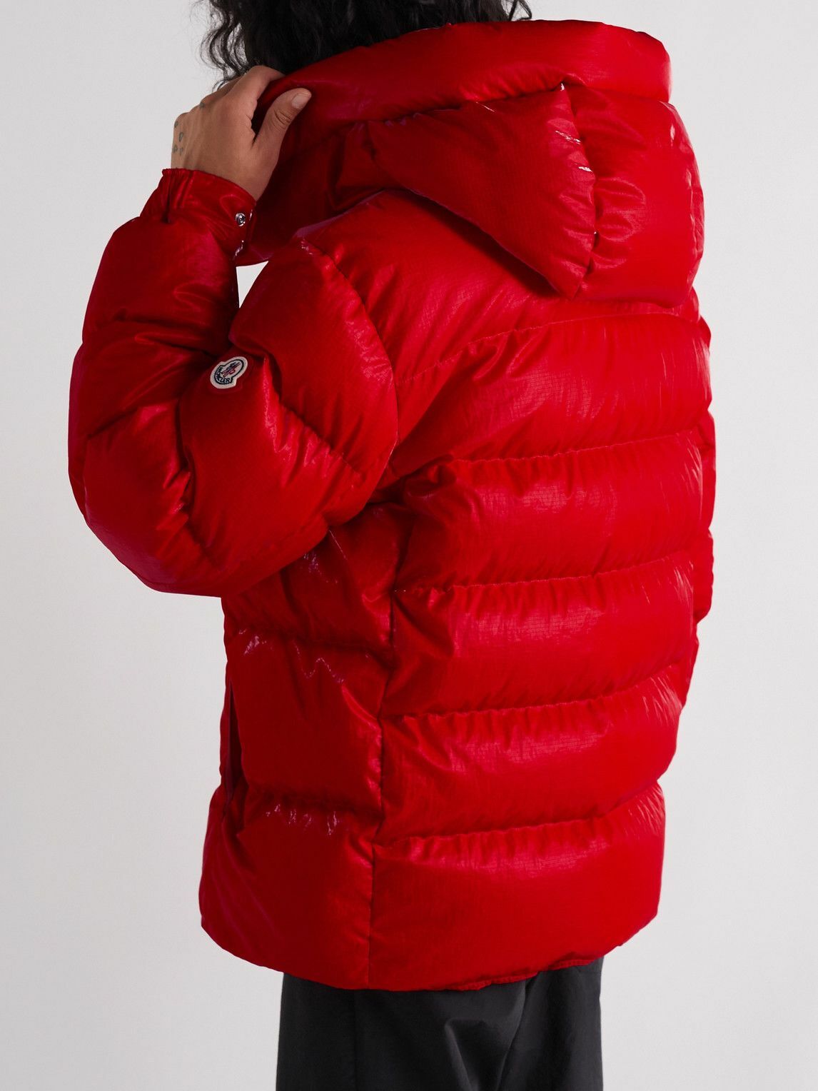 Moncler - Verdon Quilted Coated Nylon-Ripstop Down Hooded Jacket