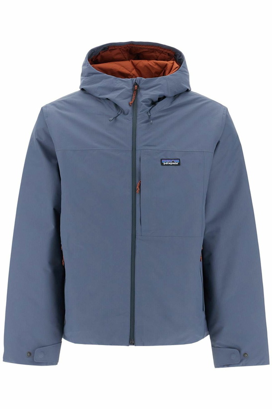Photo: PATAGONIA windshadow hooded jacket Blue