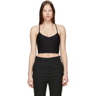 Ann Demeulemeester Black la fille dO Edition Jersey Bralette