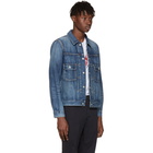 Visvim Blue Damaged Denim 101 Jacket