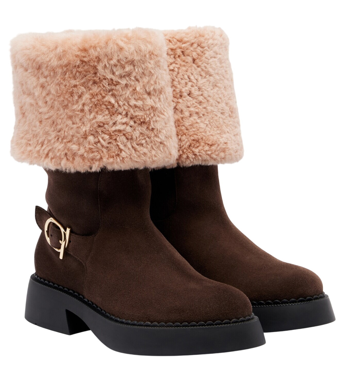 Ferragamo - Zip-up leather boots Salvatore Ferragamo