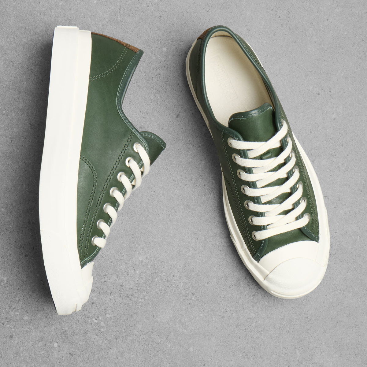 Converse Men's First String Jack Purcell Sneaker in Mountain View/Marshmallow