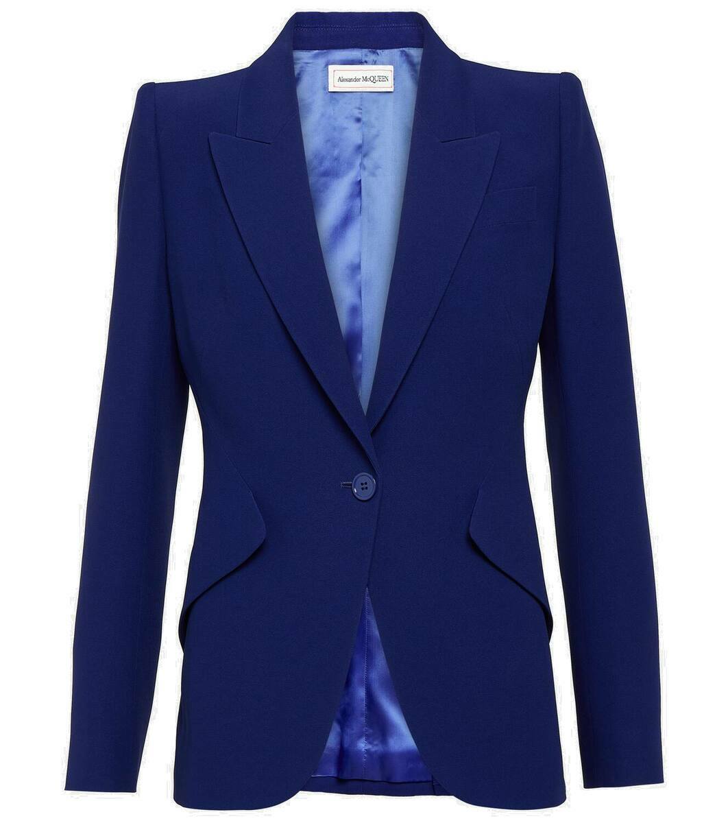 Alexander McQueen Crêpe blazer Alexander McQueen