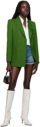 AMI Alexandre Mattiussi Blue Five Pockets Shorts