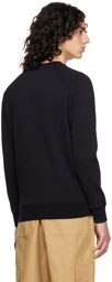 Maison Kitsuné Black Double Fox Head Sweatshirt