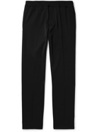 MAISON KITSUNÉ - New City Tapered Twill Trousers - Black