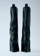 Rick Owens Cantilever 8 Sharp Flared Boots