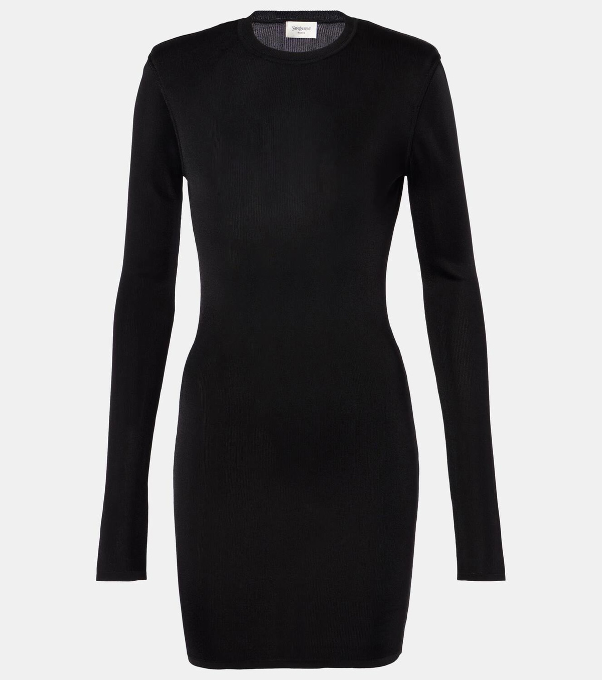 self portrait gold crystal trim knit midi dress self-portrait - Gold Lurex Ribbed Knit Midi Dress main image 1