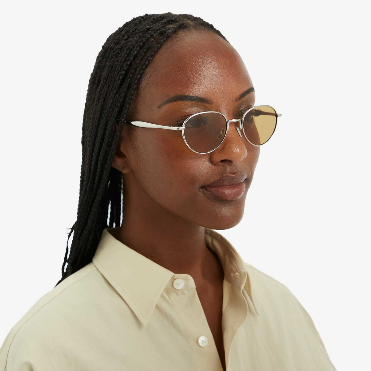サングラス BOTTEGA VENETA Bottega Veneta - BV1396S - 002 (BV1396S 002) Bottega Veneta Eyewear Bottega Veneta BV1396S Sunglasses in