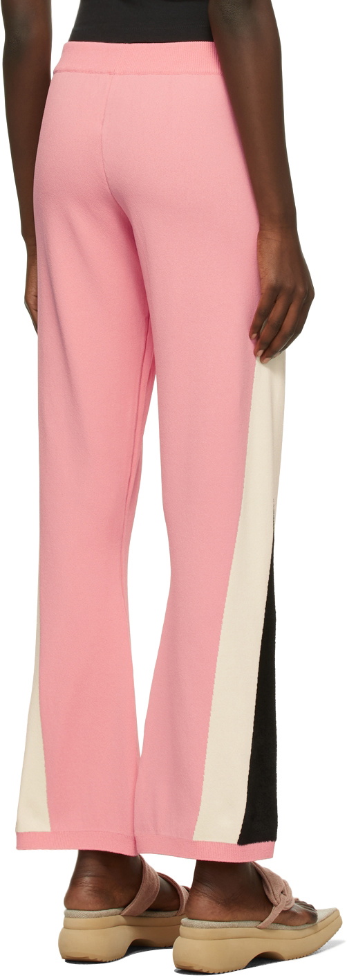 Marco Rambaldi Pink Contrast Track Lounge Pants