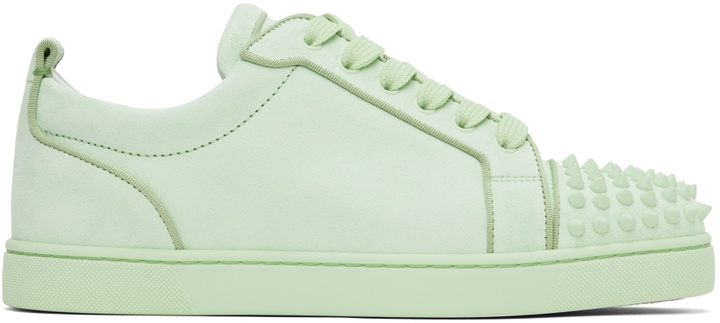 Photo: Christian Louboutin Green Louis Junior Sneakers