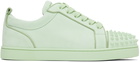 Christian Louboutin Green Louis Junior Sneakers