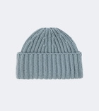 Stòffa Ribbed-knit cashmere beanie