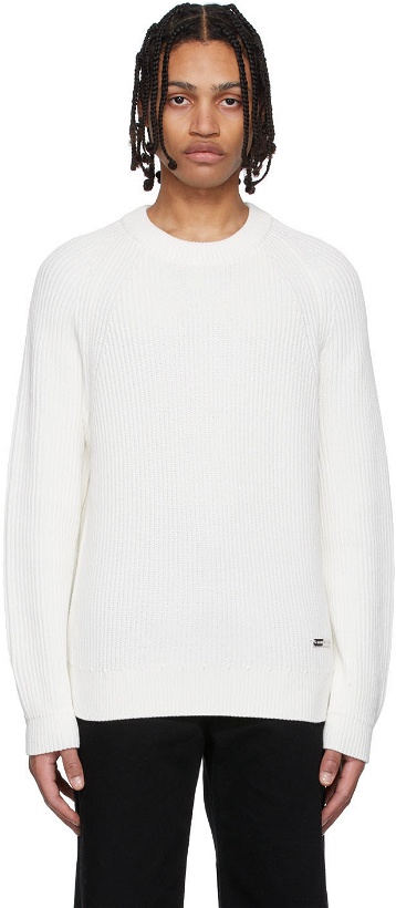 Photo: Helmut Lang White Cotton Sweater
