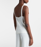 Lisa Yang Suni cotton and cashmere tank top