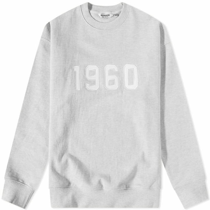 Photo: Uniform Bridge Men's 1960 Crew Sweat in Grey