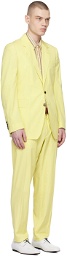 Dries Van Noten Yellow Two-Button Suit