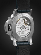 Panerai - Luminor BiTempo Automatic 44mm Steel and Alligator Watch, Ref. No. PAM01361
