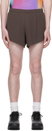 Soar Running Gray & Black Hot Weather Shorts