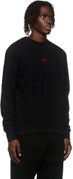 424 Black Alias Red Logo Sweatshirt