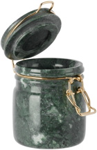 Editions Milano Green Miss Marble Guatemala Jar