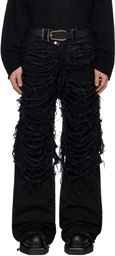 Swampgod Black Destroyed Fisolo Jeans