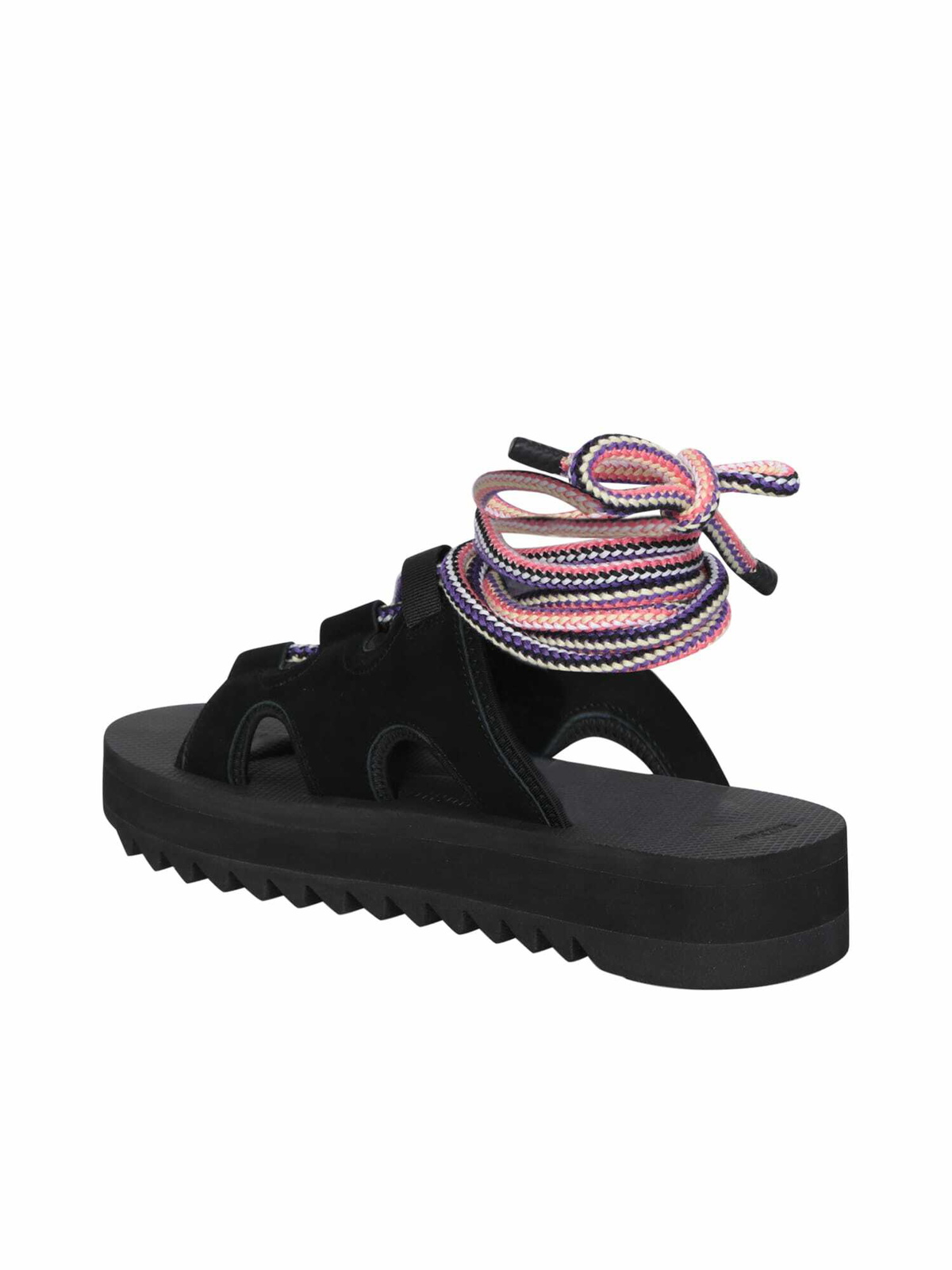 Ray-ab Black Sandal Lanvin X Suicoke