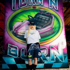 END. x Aries Moto Dodgem T-Shirt in White